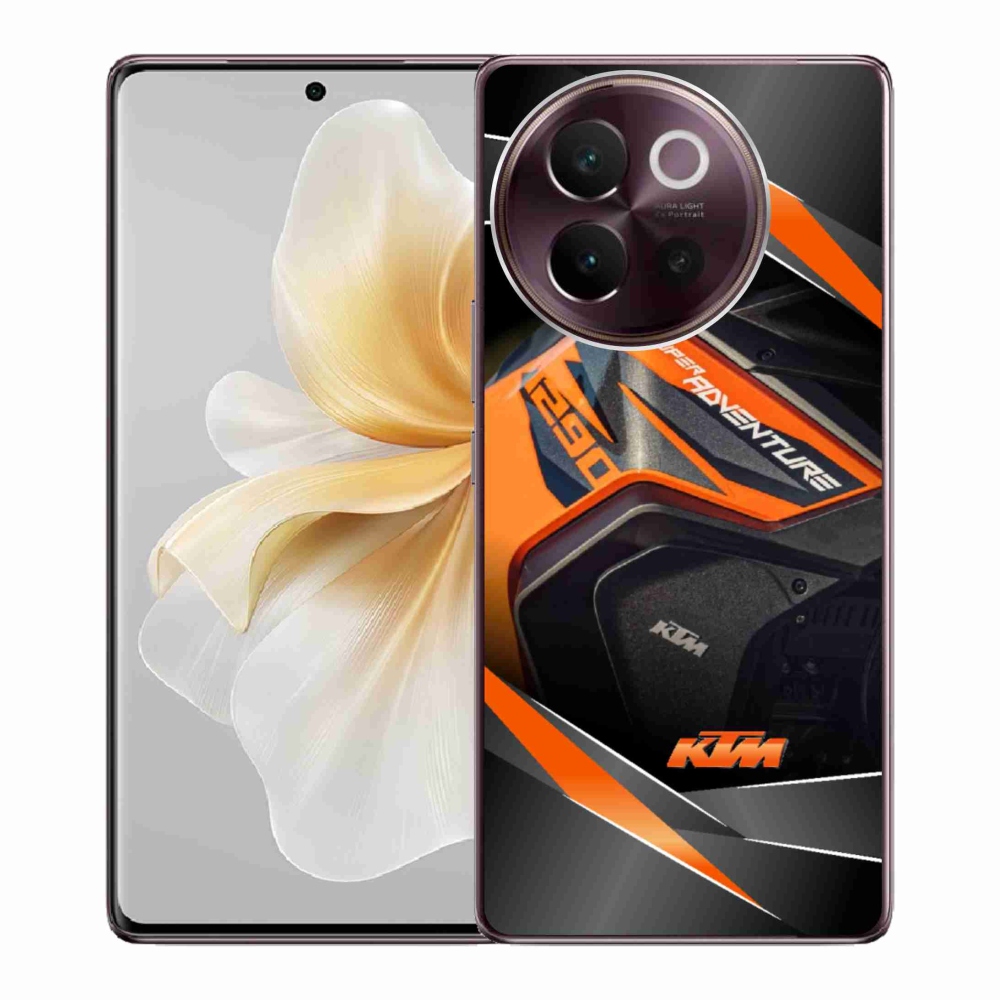 Gelový kryt mmCase na Vivo V40 Lite 5G - motorka ktm