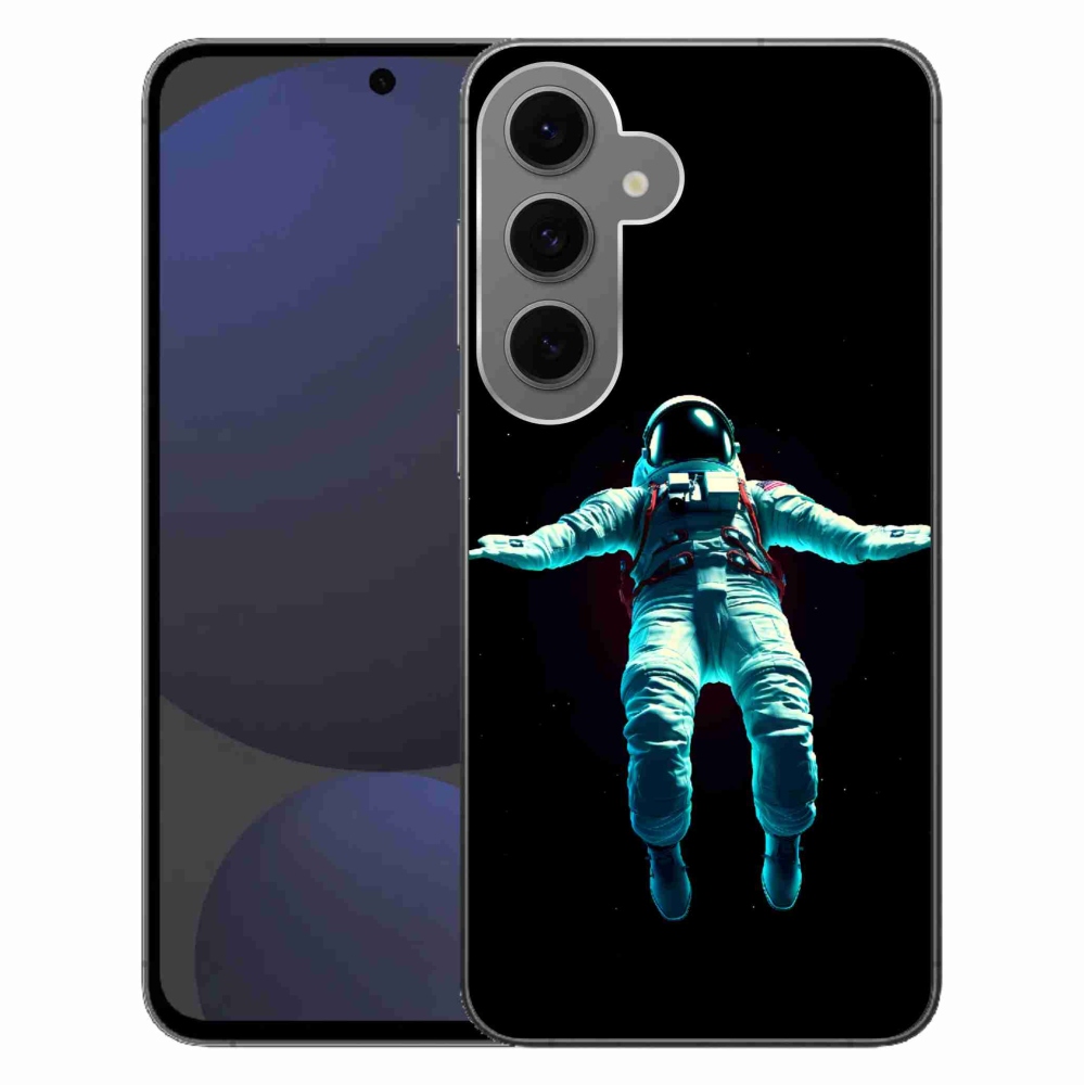 Gelový kryt mmCase na Samsung Galaxy S24 FE - kosmonaut
