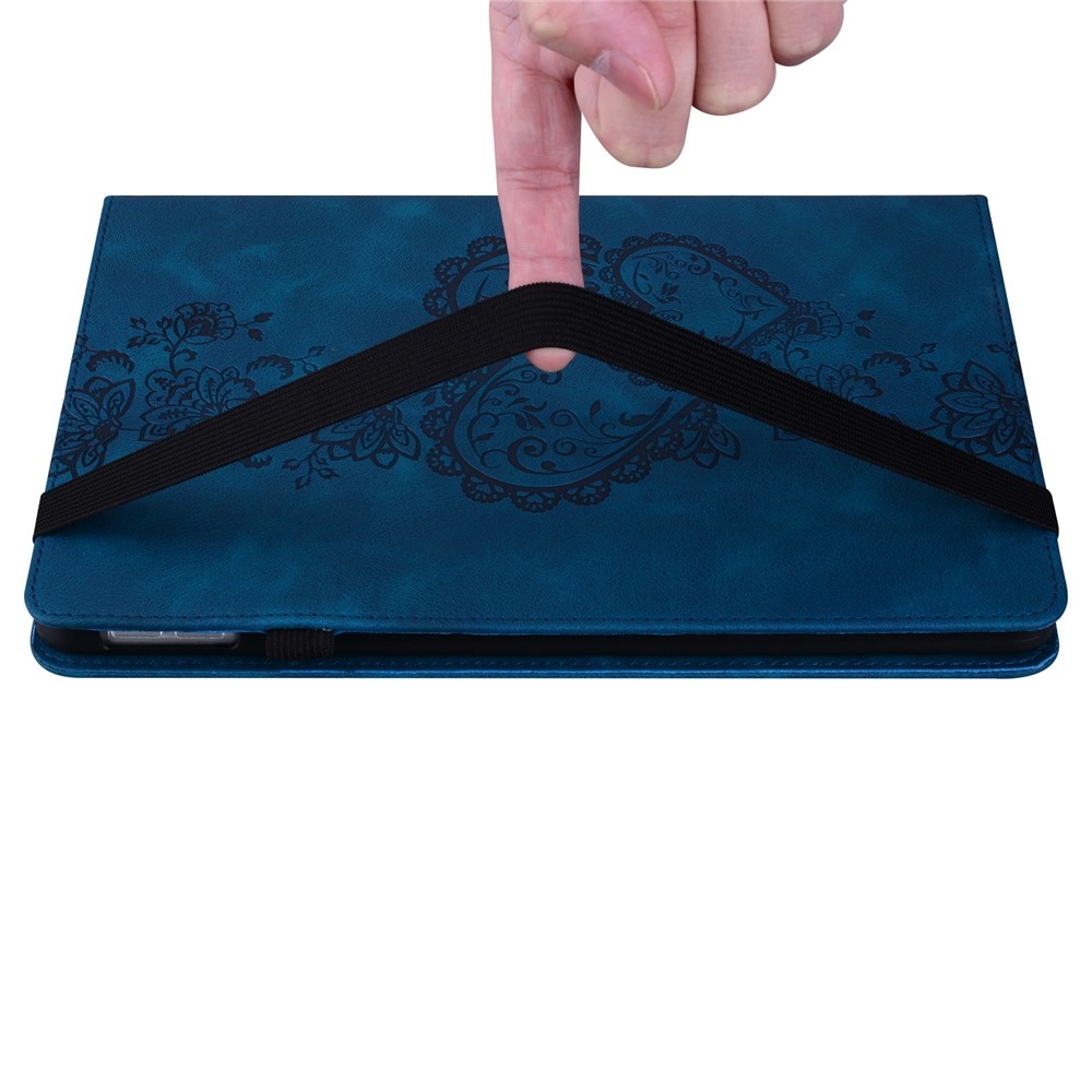 Heart zavírací pouzdro na tablet Xiaomi Redmi Pad SE 8.7 - modré