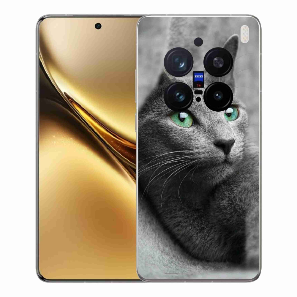 Gelový kryt mmCase na Vivo X200 Pro 5G - kočka 2