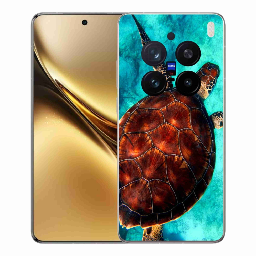 Gelový kryt mmCase na Vivo X200 Pro 5G - želva