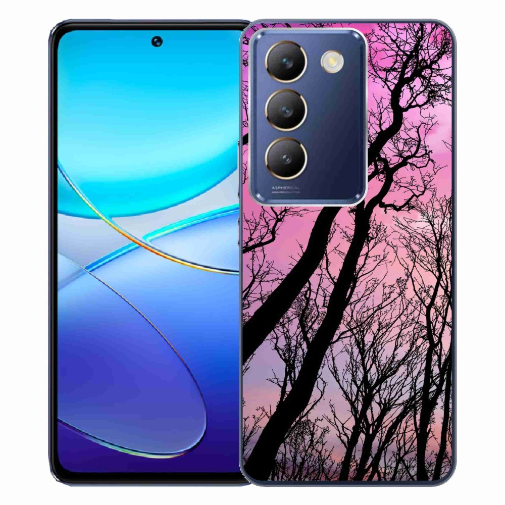 Gelový obal mmCase na Vivo V40 SE 4G/5G - opadané stromy
