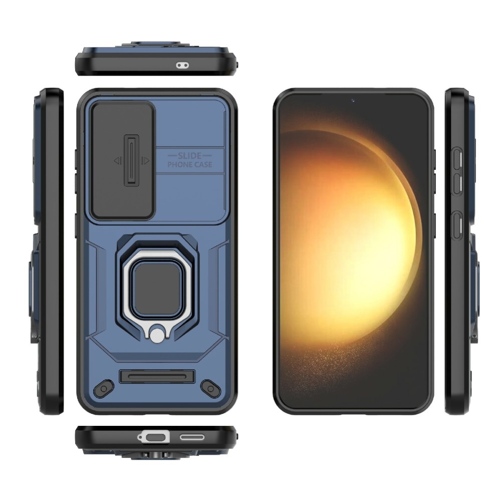 Lens odolný kryt na Samsung Galaxy A56 5G - modrý