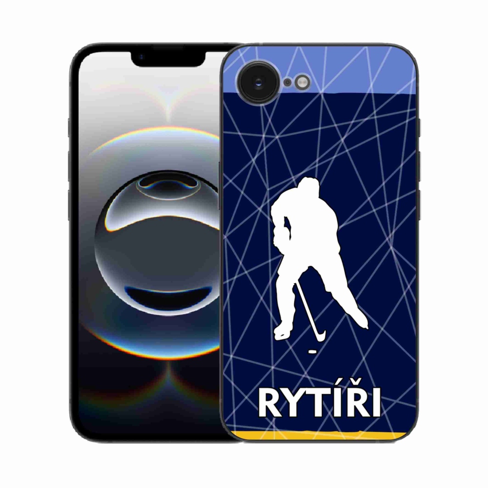 Gelový kryt mmCase na iPhone 16e - Rytíři