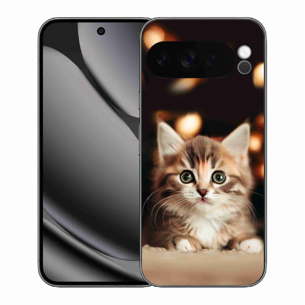 Gelový kryt mmCase na Google Pixel 10 Pro XL - roztomilé kotě 2