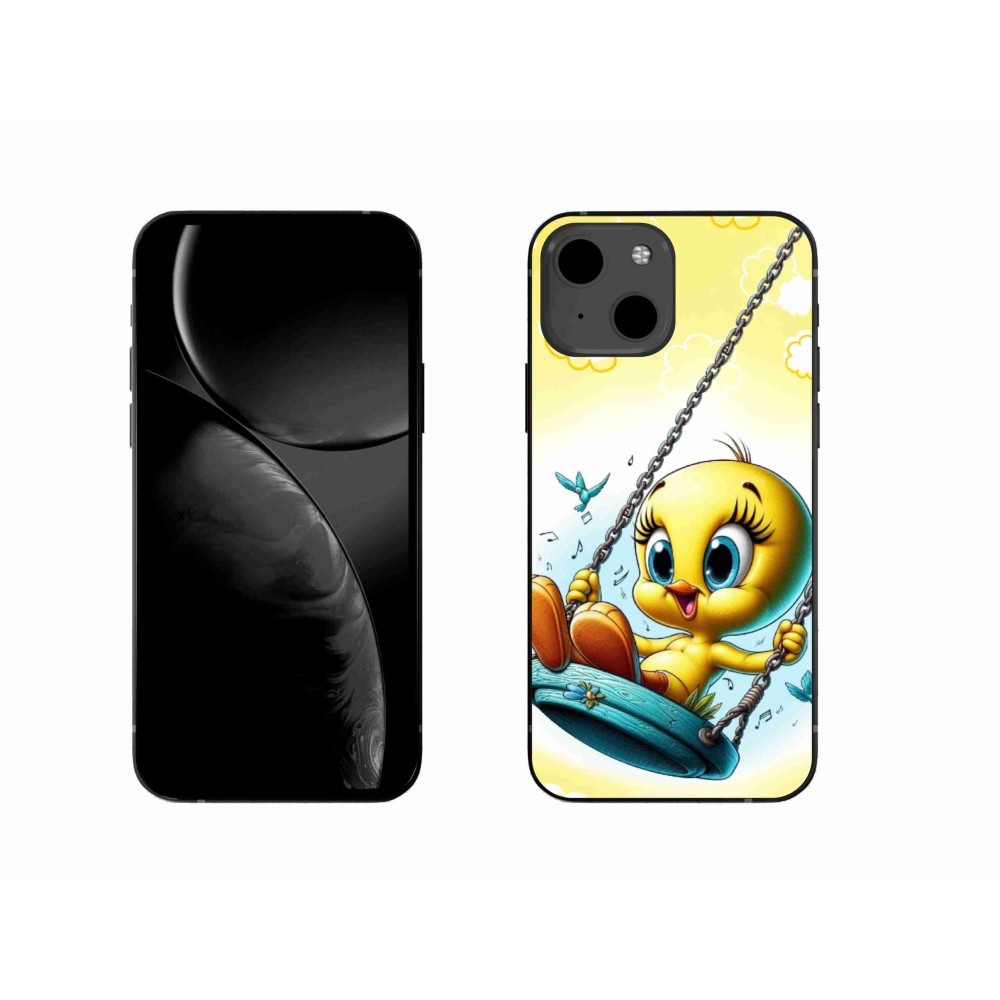 Gelový kryt mmCase na iPhone 13 6.1 - tweety