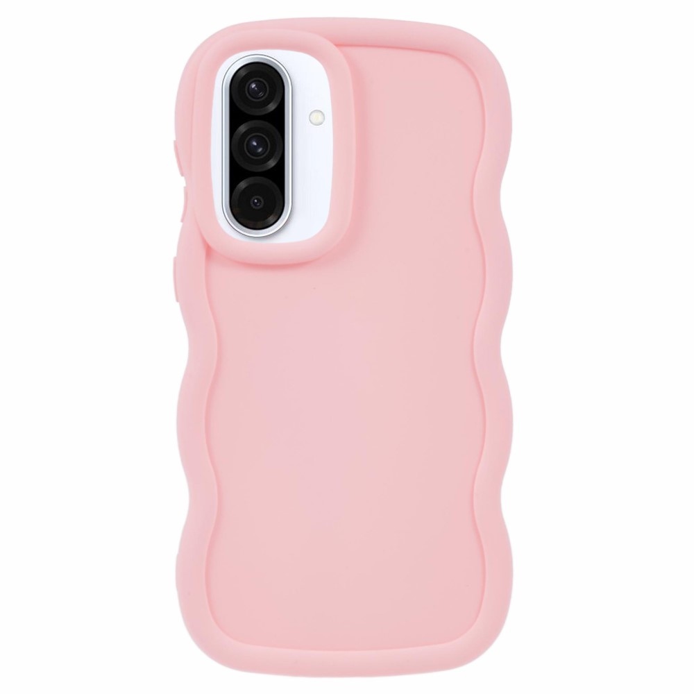 Wave odolný gelový obal na Samsung Galaxy A36 5G/A56 5G - růžový