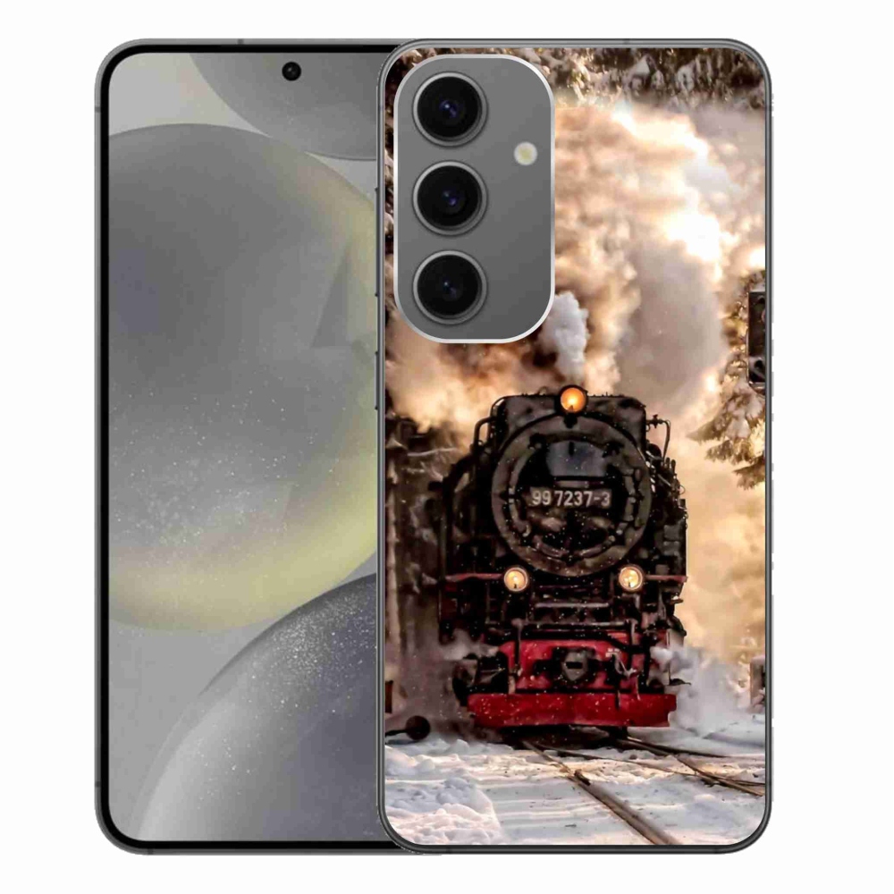 Gelový kryt mmCase na Samsung Galaxy S24+ - vlak