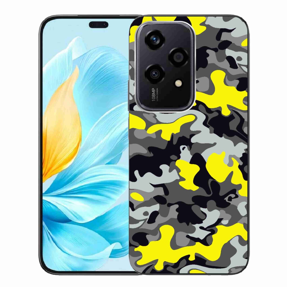 Gelový kryt mmCase na Honor 200 Lite 5G - maskáčový vzor 6