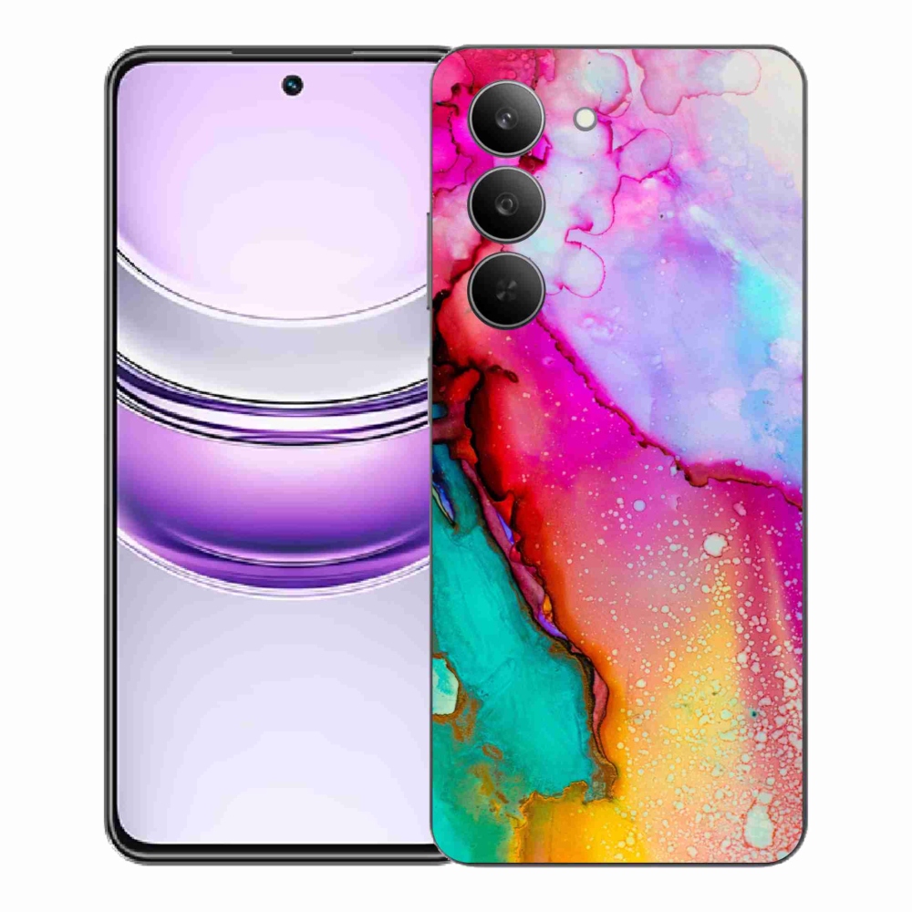 Gelový kryt mmCase na Realme 14x 5G - abstrakt 24