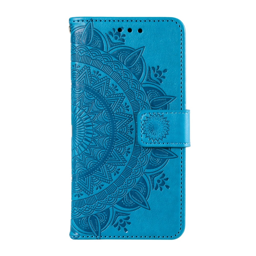 Mandala knížkové pouzdro na Xiaomi 15 Pro - modré