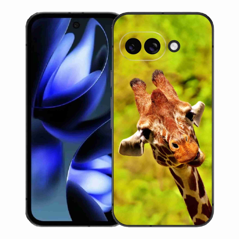 Gelový kryt mmCase na Google Pixel 9a - žirafa