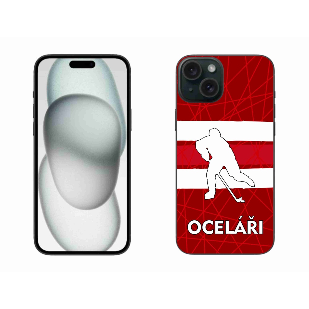 Gelový kryt mmCase na iPhone 15 Plus - Oceláři