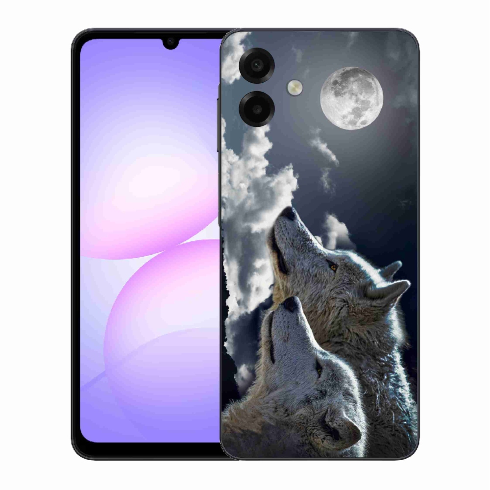 Gelový kryt mmCase na Samsung Galaxy A07 4G - vlci