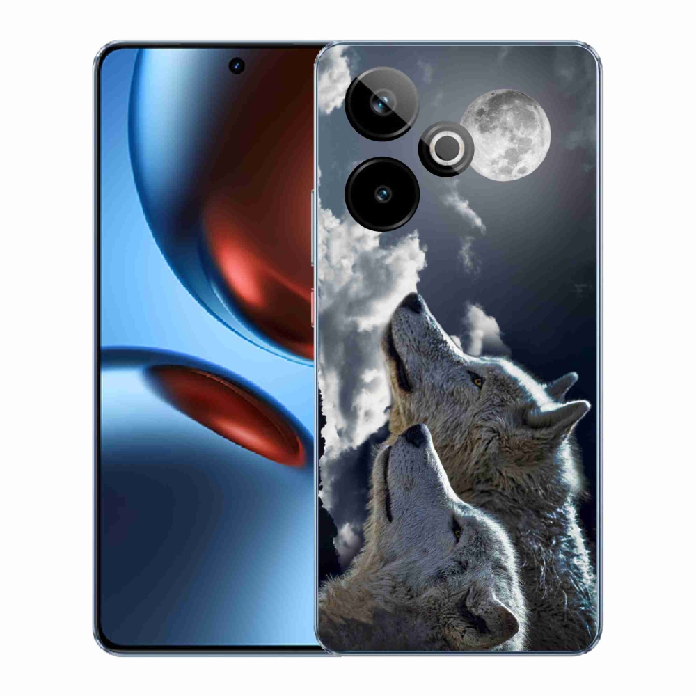 Gelový kryt mmCase na Realme GT 7 5G/GT 7T 5G - vlci