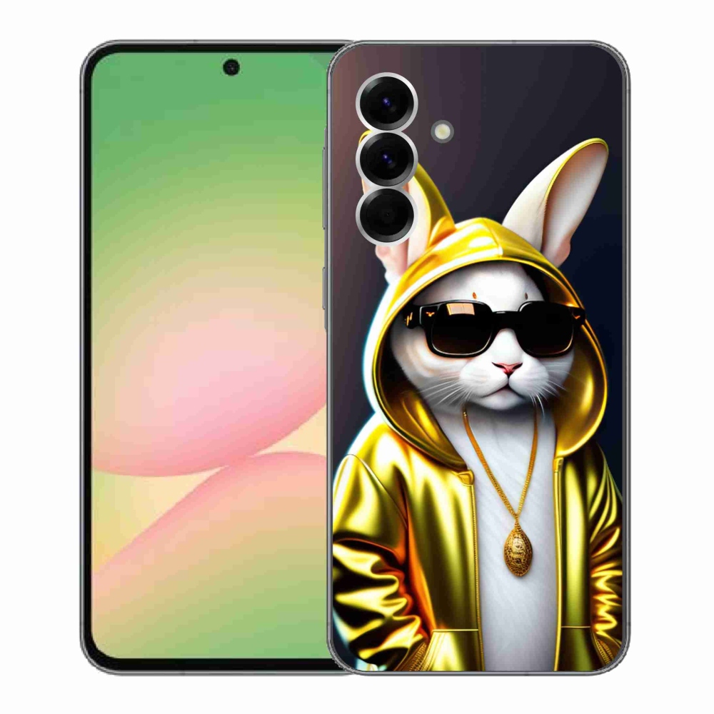 Gelový kryt mmCase na Samsung Galaxy A56 5G - kočka boss