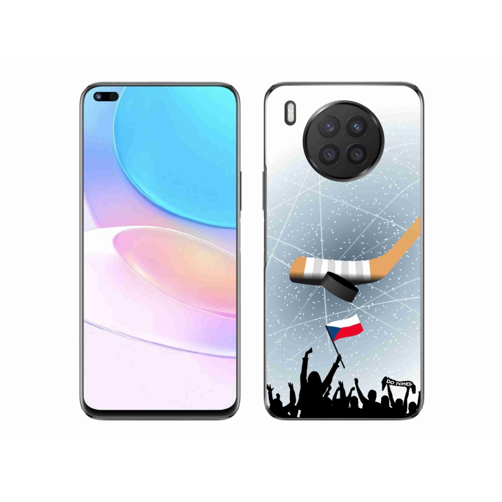 Gelový kryt mmCase na Honor 50 Lite - fanoušci hokeje