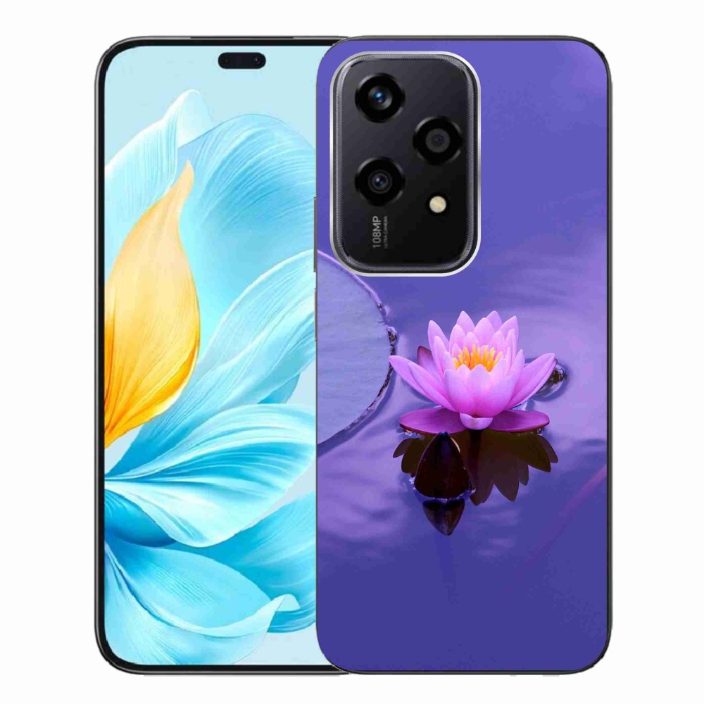 Gelový obal mmCase na Honor 200 Lite 5G - květ na hladině