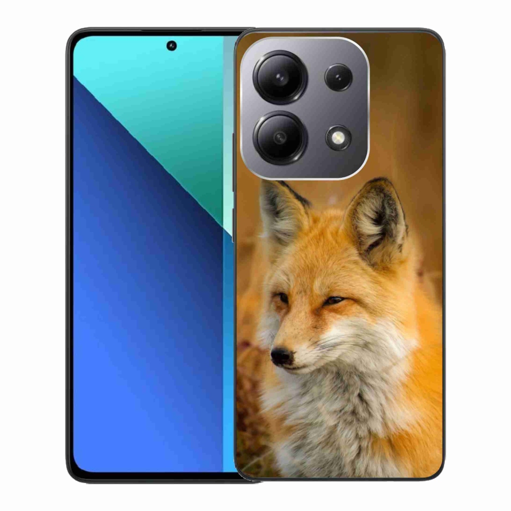 Gelový kryt mmCase na Xiaomi Redmi Note 13 - liška