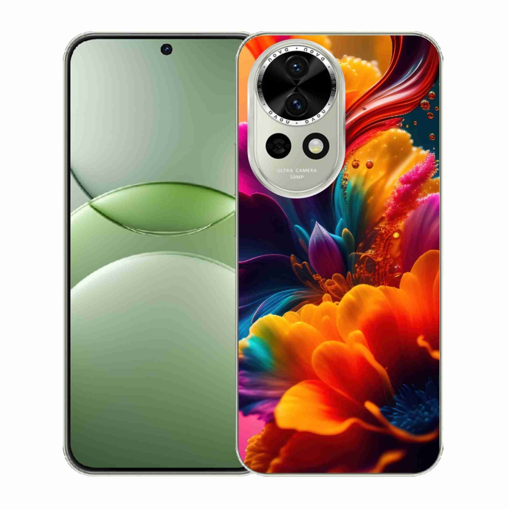 Gelový kryt mmCase na Huawei Nova 13 5G - abstraktní motiv 2