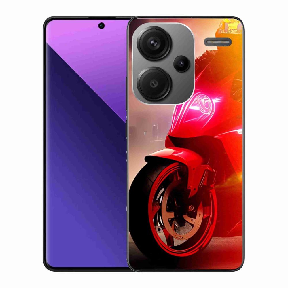 Gelový kryt mmCase na Xiaomi Redmi Note 13 Pro+ 5G - motorka