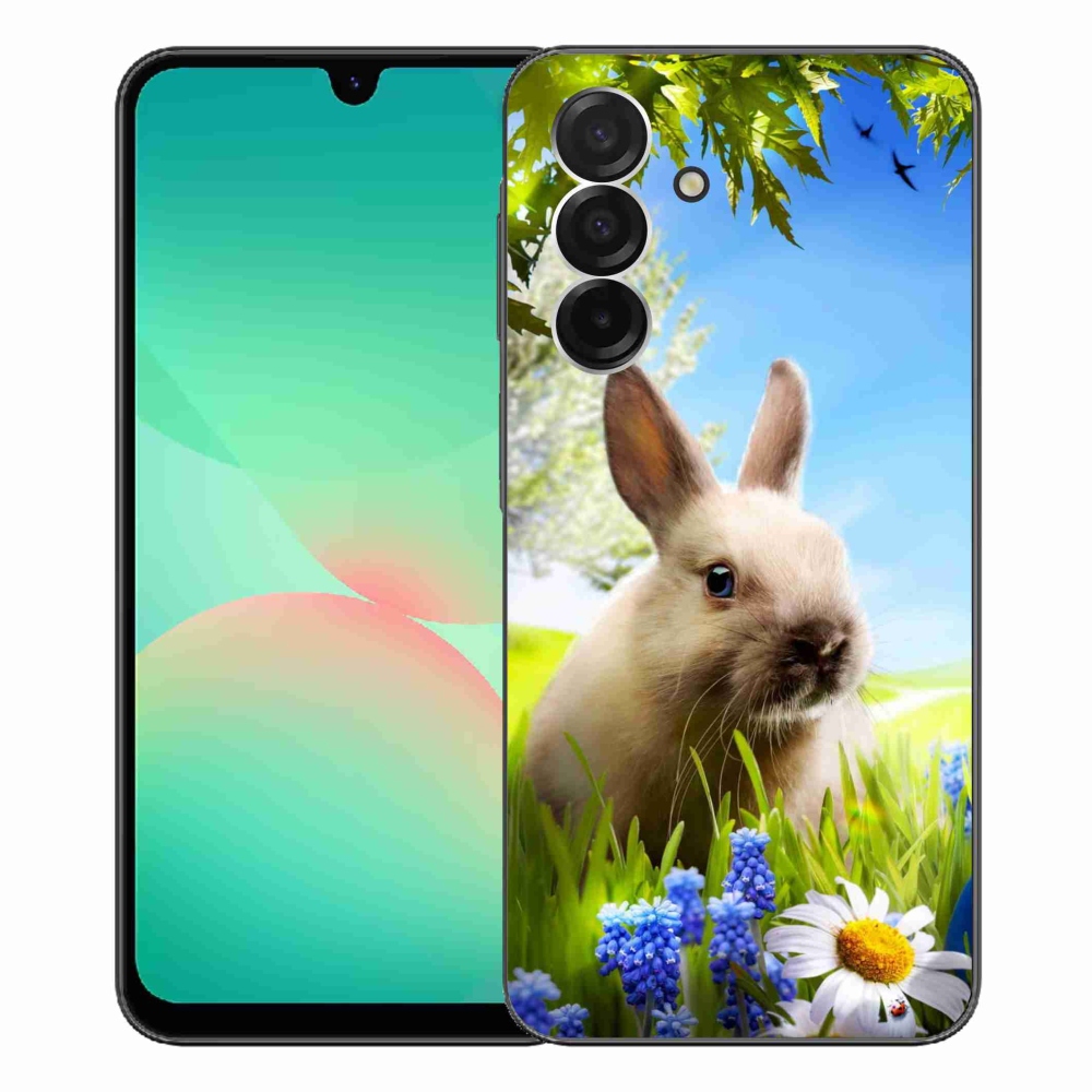 Gelový kryt mmCase na Samsung Galaxy A26 5G - zajíček