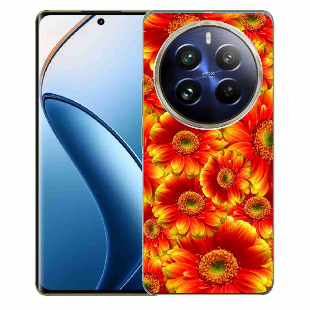 Gelový kryt mmCase na Realme 12 Pro 5G/12 Pro+ 5G - gerbera 1