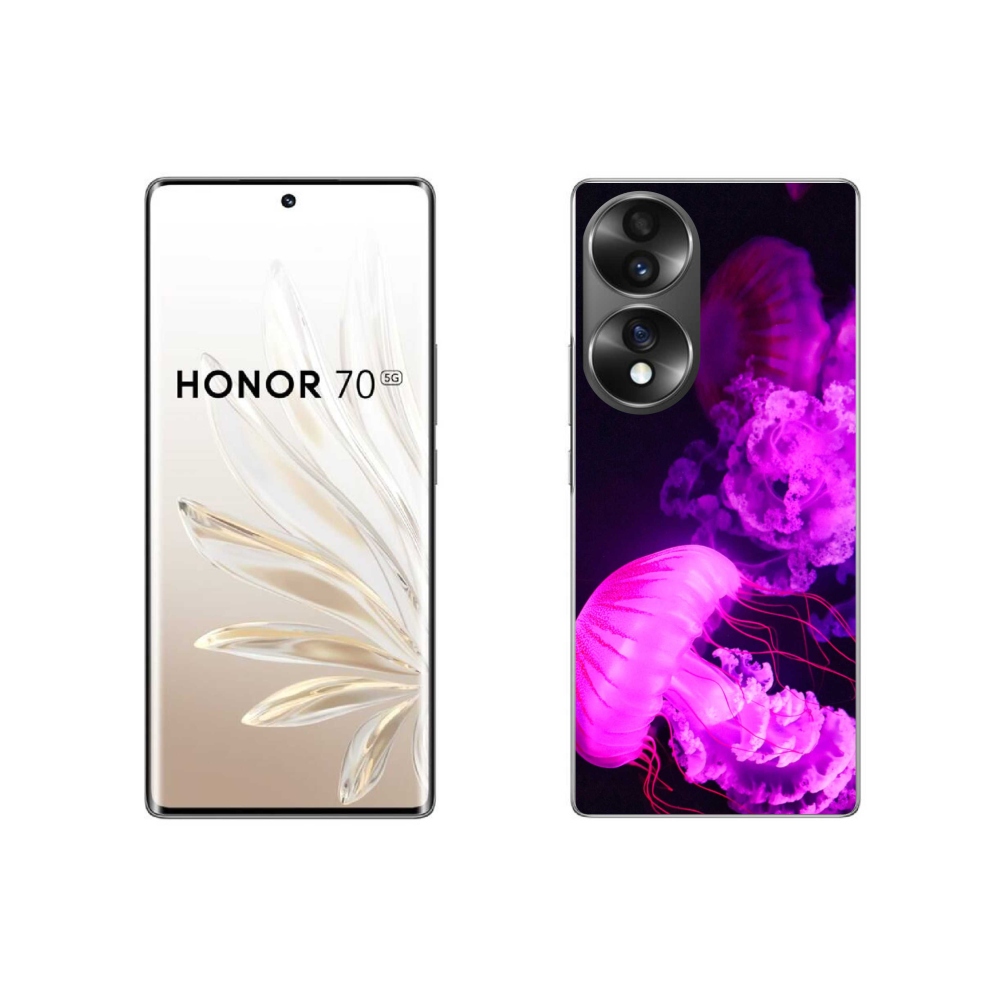 Gelový kryt mmCase na Honor 70 - medúza 1