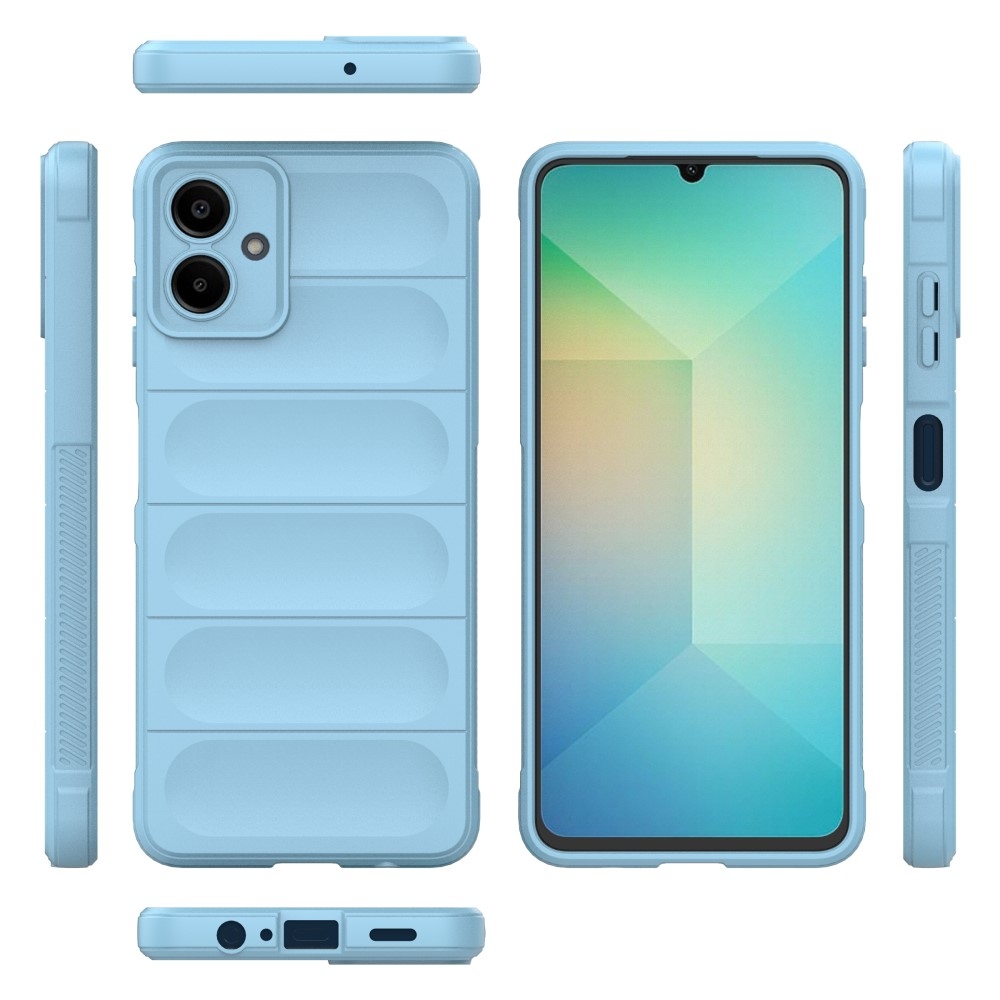 Rugg odolný gelový obal na Samsung Galaxy A06 4G - světlemodrý