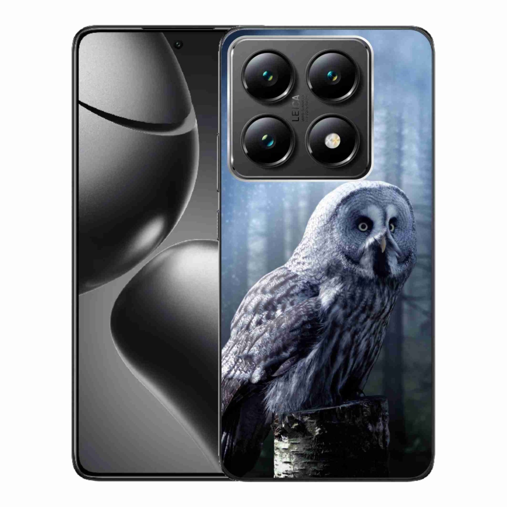 Gelový kryt mmCase na Xiaomi 14T Pro - sova