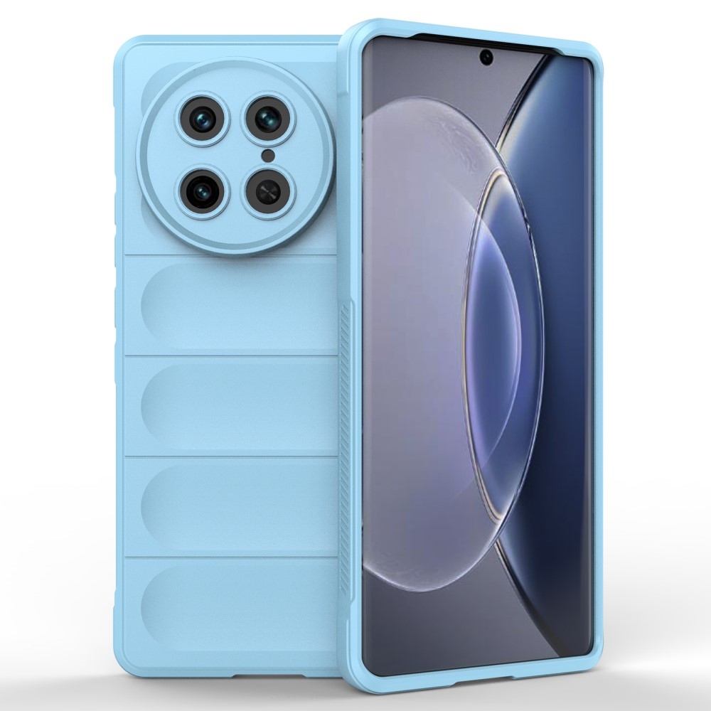 Rugg odolný gelový obal na Vivo X90 Pro - světlemodrý