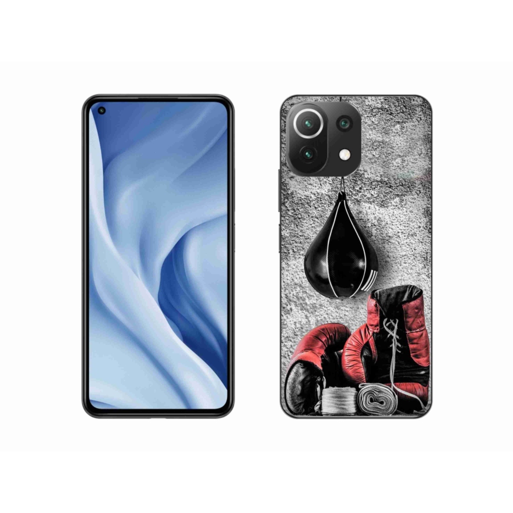 Gelový kryt mmCase na Xiaomi 11 Lite 5G NE - boxovací pytel a rukavice