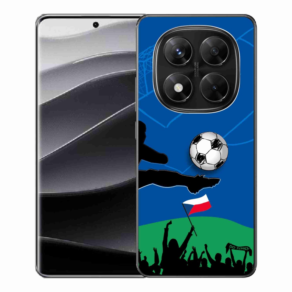 Gelový kryt mmCase na Xiaomi Redmi Note 14 Pro 5G/Poco X7 5G - fanoušci fotbalu