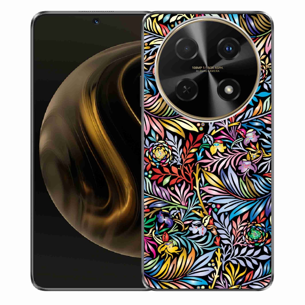 Gelový kryt mmCase na Huawei Nova 12i - květiny 5