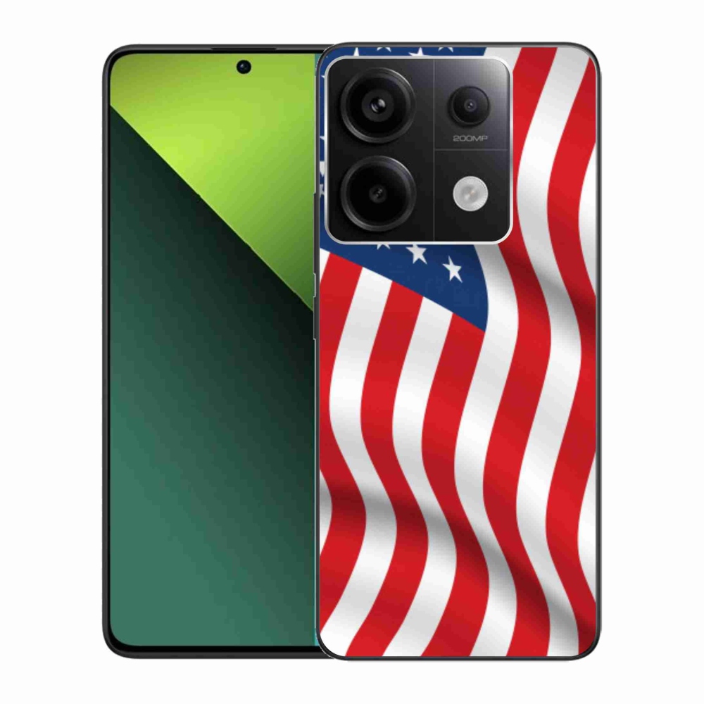 Gelový kryt mmCase na Xiaomi Redmi Note 13 Pro 5G/Poco X6 5G - USA vlajka