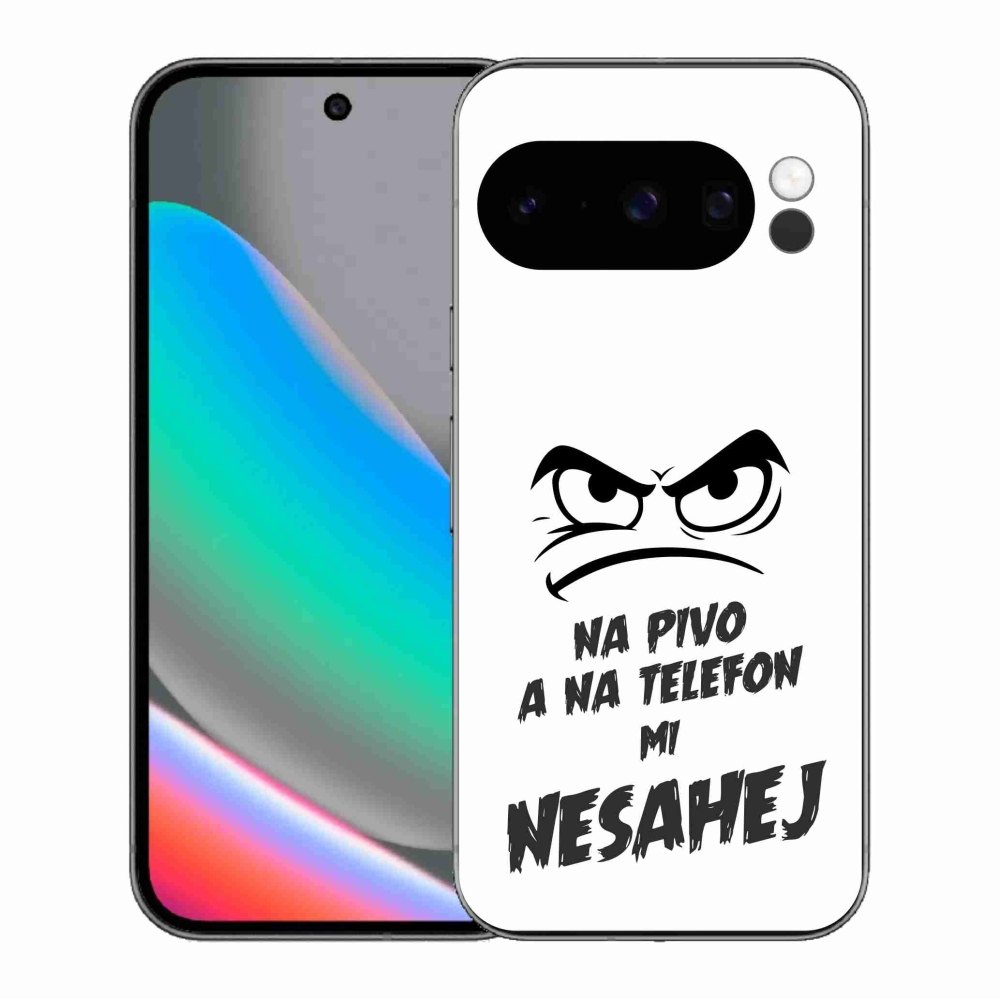 Gelový kryt mmCase na Google Pixel 10 Pro - pivní motiv 2 bílé pozadí