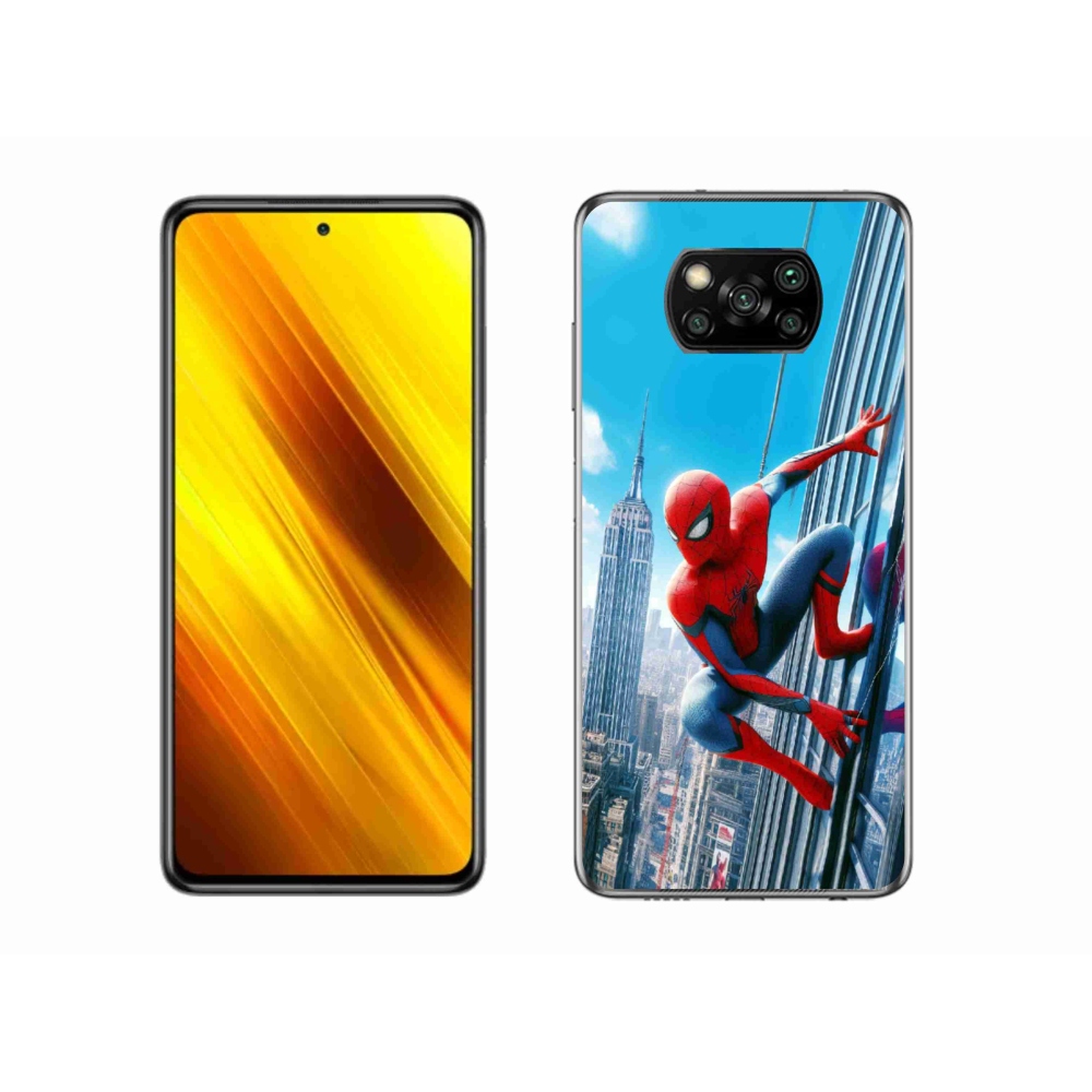 Gelový kryt mmCase na Xiaomi Poco X3 - spiderman