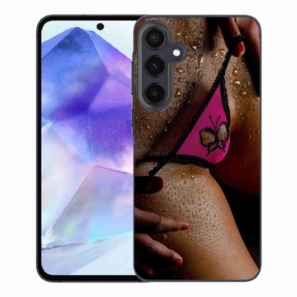 Gelový kryt mmCase na Samsung Galaxy A55 5G - sexy žena