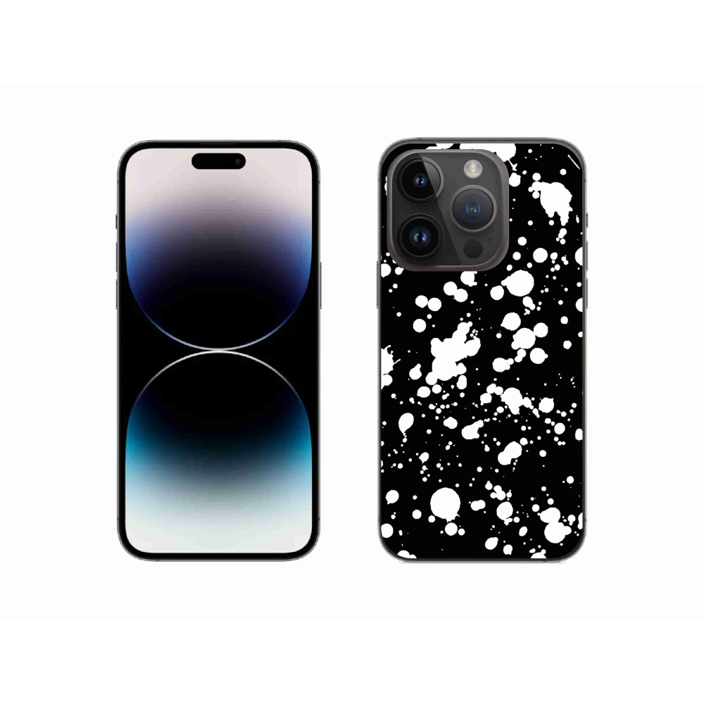 Gelový kryt mmCase na iPhone 14 Pro - abstrakt 32