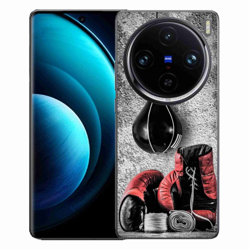 Gelový kryt mmCase na Vivo X100 Pro 5G - boxovací pytel a rukavice
