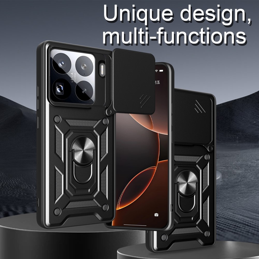 Slide odolný kryt na Xiaomi 15 Pro - černý