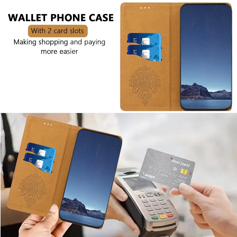 L-Shaped knížkové pouzdro na Honor 400 Lite - fialové