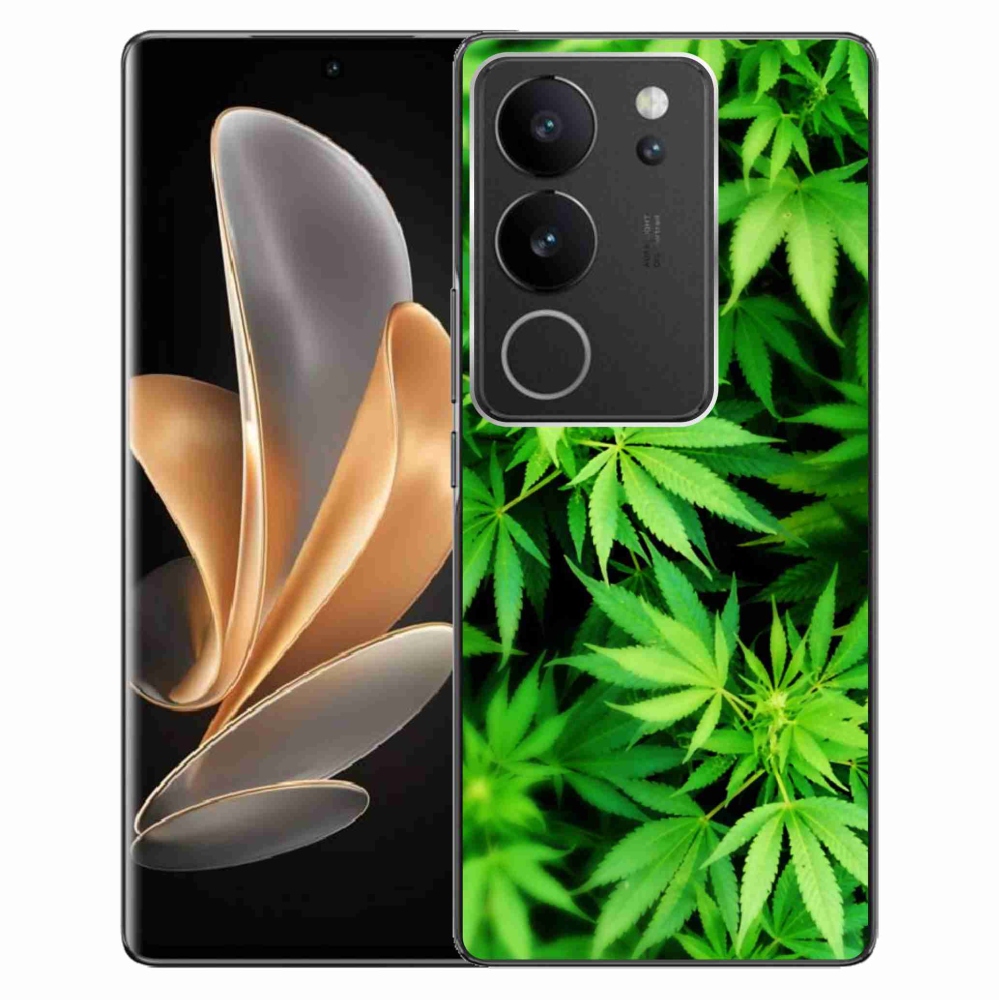Gelový kryt mmCase na Vivo V29 5G - konopí 3