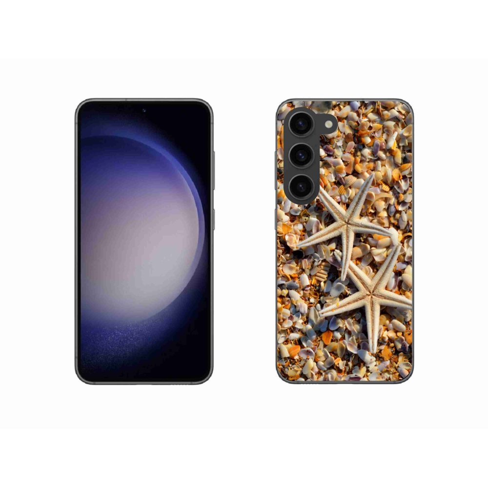 Gelový kryt mmCase na Samsung Galaxy S23 5G - mořské hvězdice