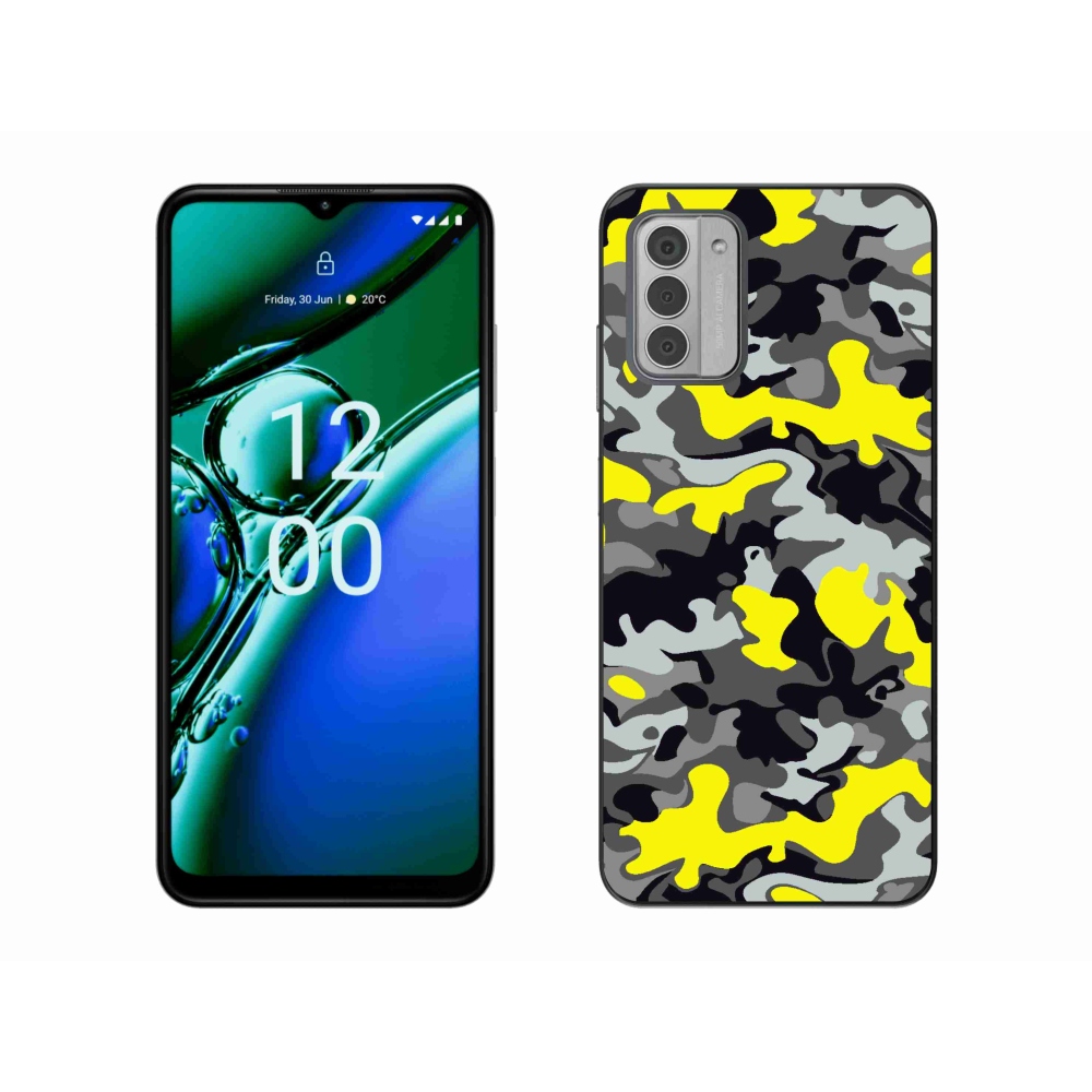 Gelový kryt mmCase na Nokia G42 - maskáčový vzor 6