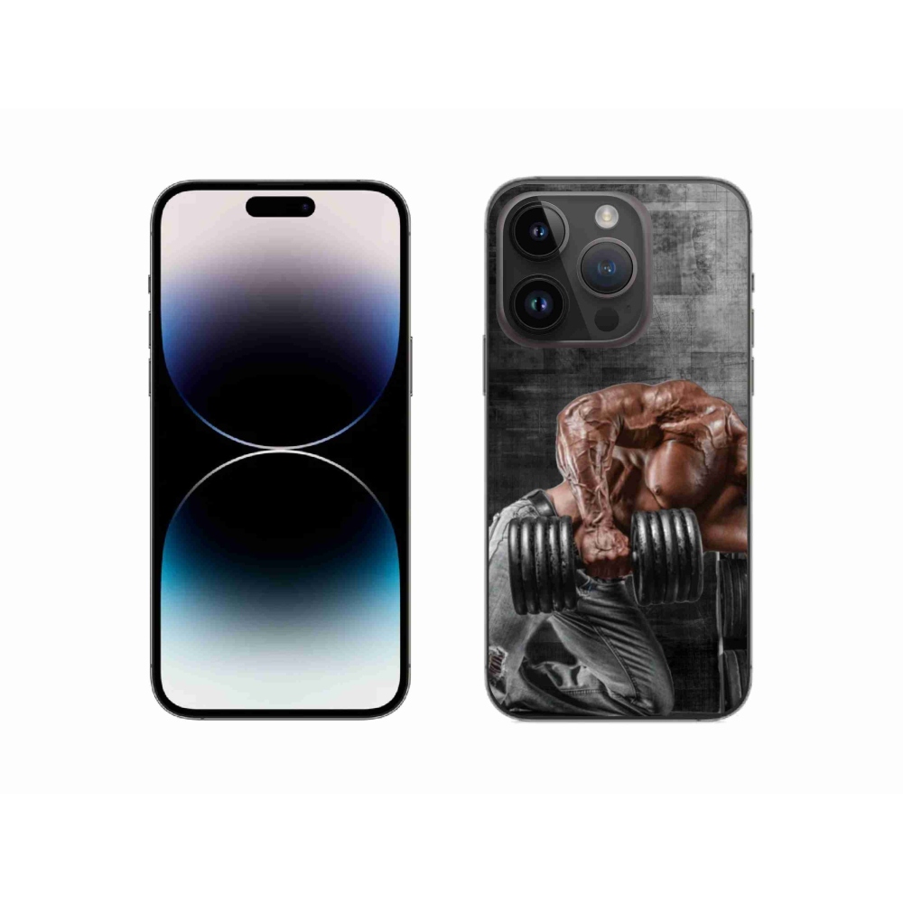 Gelový kryt mmCase na iPhone 14 Pro 6.1 - posilování 1