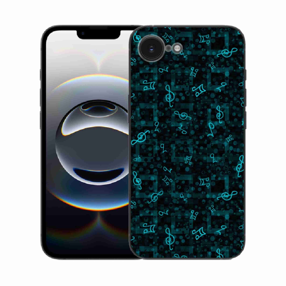Gelový kryt mmCase na iPhone 16e - noty 1