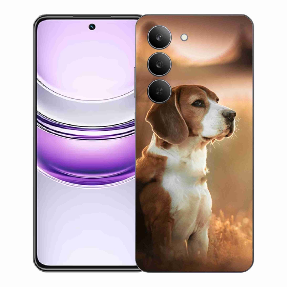 Gelový kryt mmCase na Realme 14x 5G - bígl