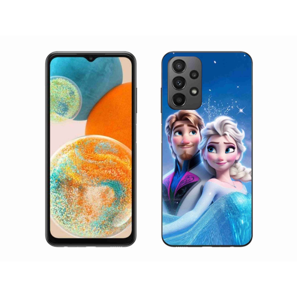 Gelový kryt mmCase na Samsung Galaxy A23 4G/5G - ledové království 1