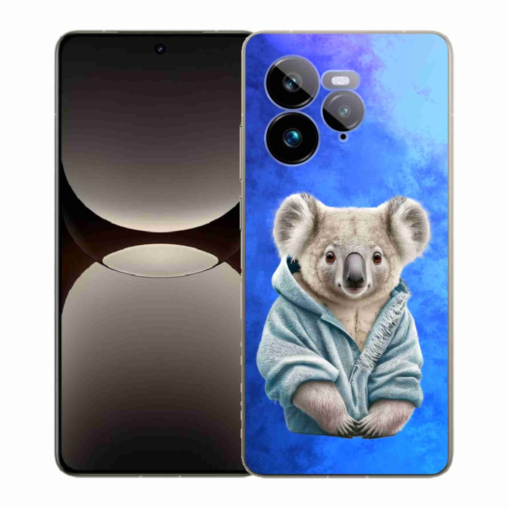 Gelový kryt mmCase na Realme GT 7 Pro 5G - koala ve svetru